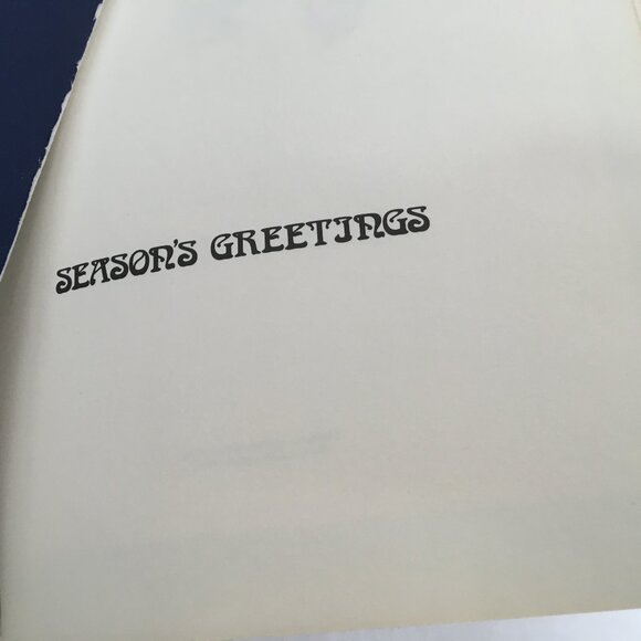 Old fashioned Christmas cards for hand tinting 16 personal greeting cards - Picture 6 of 6